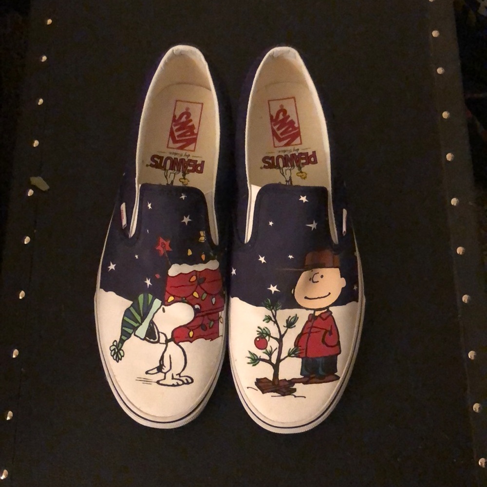 Peanuts Christmas Vans